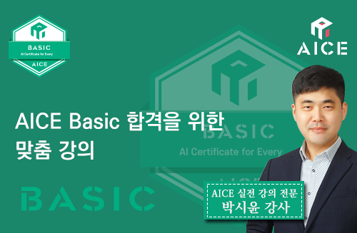 AICE Basic 합격을 위한 맞춤 강의